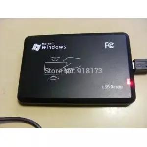 125KHz 블랙 USB 근접 센서 스마트 rfid id 카드 리더기 EM4100 EM4200 EM4305 T5577 또는 호환 카드/태그