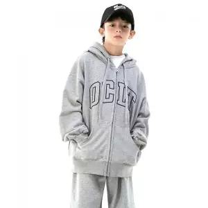 매장정품 OCELOT JUNIOR D29 빅로고 후드집업 (그레이)