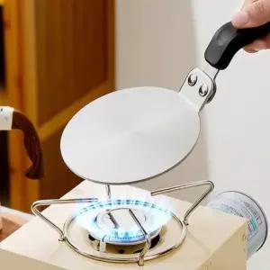 (색상 고급형인덕션팬-13cm)인덕션 플레이트 받침 모카포트 어댑터 가열판 13cm