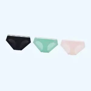 게스속옷 언더웨어 화이트 로고 밴딩 팬티 속옷 3종1택 GEWP121 5248219