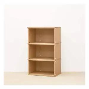 [무료배송] 낮은 종이책장ㅁㅁㅂㅂ 3단(가로44)