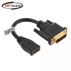 HDMI to DVI 케이블 젠더 0.15M NMG001 [H@lu]