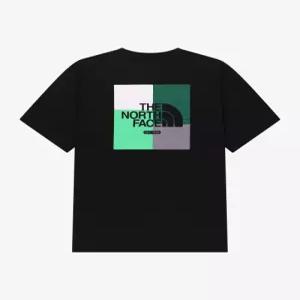 [국내정품] 노스페이스 THE NORTH FACE NT7US22J 컬러픽 EX 반팔 티 BLACK