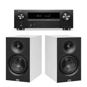 데논 AVR-X580BT + 엘락 DB63 AV 오디오 앰프 스피커