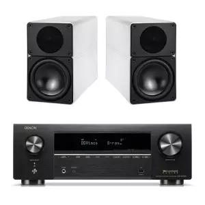 데논 AVR-X1800H + 엘락 BS305 AV 오디오 앰프 스피커