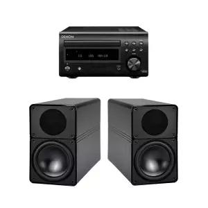 데논 RCD-M41+ 엘락 BS305 하이파이 오디오 앰프 스피커