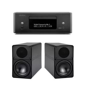 데논 RCD-N12 + 엘락 BS305 네트워크 오디오 앰프 스피커