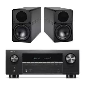 데논 AVR-X2900H + 엘락 BS305 AV 오디오 앰프 스피커