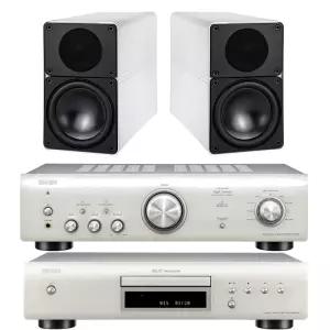 데논 DCD-600NE + PMA-600NE + 엘락 BS305 오디오