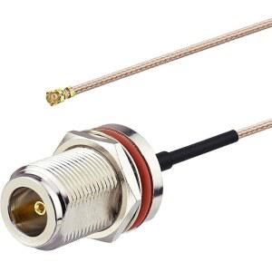 전선커넥터 코엑시얼 케이블 FL UFL MHF1에서 변환 모바일 케이블로 미니 WIFI WLAN용 PCIE 안테나 카드 RG178 라우터