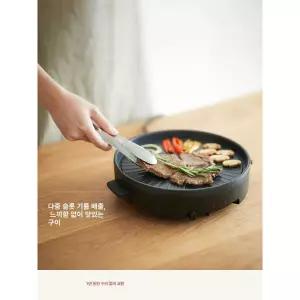 바비큐 스테이크 전기 상업용 파니니 무연 가정용 그리들