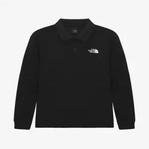 [국내정품] 노스페이스 THE NORTH FACE NT7QS00A 남성 쿨맥스 프라임 긴팔 폴로 BLACK