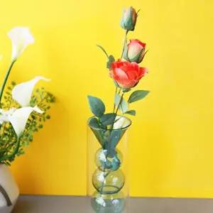아테나 유리 화병 대 3color 꽃병 유리화병