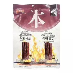 머거본 롱스틱 직화 육포 180g (90g x 2개) x 2개