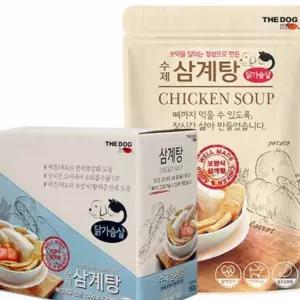 애견간식 더독 수제 삼계탕 150g 10팩 1박스 수제간식 ha13ADD 강아지영양식 애견영양식