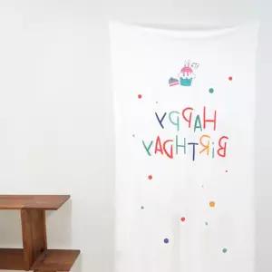 패브릭 포스터 - 생일축하2 행사용 KWD1F12B 아트포스터 벽데코