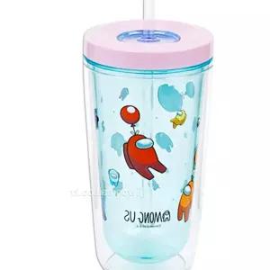 투명 텀블러민트 유아컵 휴대용보틀 캐릭터보틀 유아동물병 도시락물병 JWF49606 빨대물컵 아동식기
