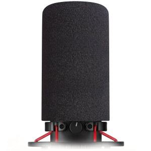 HYPERX QUADCAST S용 폼 윈드스크린 - HYPER X QUAD CAST USB 마이크용 마이크 팝 필터 가드 커버 녹음 시 발생하는 진동과 백색 잡음