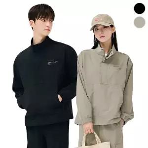 체이스컬트 NYLON 스트레치 HIGH-NECK 아노락 T-SHIRT/2Color - 멀티 124958