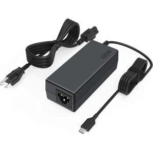 LAPTOP CHARGER 65W USB C POWER ADAPTER COMPATIBLE WITH DELL CHROMEBOOK 3100 3110 5190 5300 3300 3380 3400 3500 LATITUDE 5400 5420 5430 5440 5520 5530 5540 7340 7420 7430 7440 7480 7490 3340 3440 3540