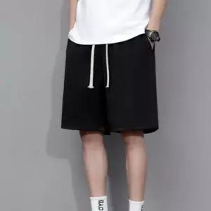 무지 팬츠 바지 베이직팬츠 버뮤다 트레이닝 5부 베이직 주머니