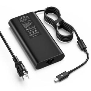 90W USB C 노트북 충전기 DELL XPS 9365 / 9360 9370 7390 9300 9310 9320 및 LATITUDE 5400 5410 7300 7310 7400 7410 INSPIRON 13 14 15 TYPE-C PD 고속 전원 어댑터와 호환