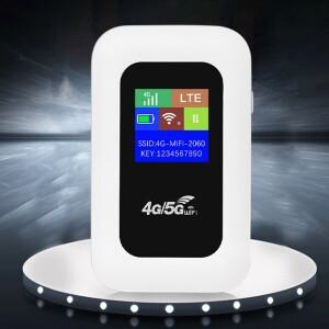 4G LTE 미니 야외용 핫스팟 (SIM 카드 슬롯 포함) 150Mbps 포켓 와이파이 휴대용 라우터 (가정, 사무실, R