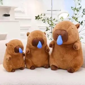 귀여운 콧물 카피바라 대형 봉제인형 42cm 대