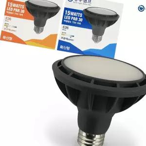 장수 15W LED PAR30 (확산형 램프) 전구교체 E26 조명
