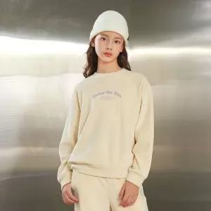 오션스카이 [2color]여아 기모 골지 크롭 맨투맨 T-shirt - 멀티