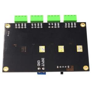 LM2596 다중 채널 스위칭 전원 공급 장치 Arduino 용 3.3V/5V/12V/ADJ 가변 전압 출력 모듈