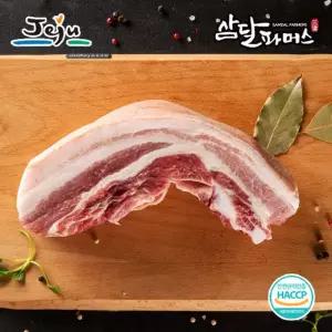 [삼달파머스]냉장 제주 흑돼지 오겹살 500g /스킨포장