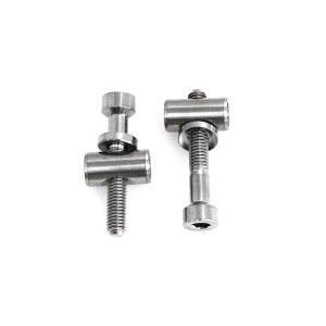 HEYOUS 2 세트 자전거 시트 로드 스크류 M5X30MM 시트포스트 TC4 티타늄 교체 부품용