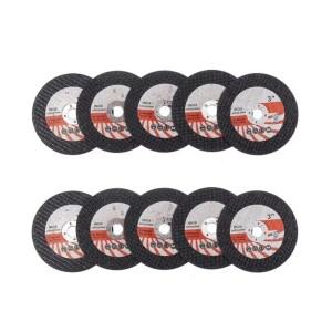 10/20Pcs 75mm 3 인치 미니 수지 그라인딩 휠 디스크 나무 타일 대리석 절단 연마 시트 12V 앵글 손 도구