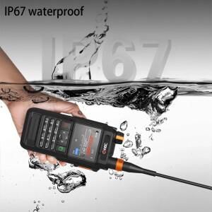 GPS 포지셔닝 방수 블루투스 APRS 기능 햄 양방향 라디오를 갖춘 VR-N76 워키토키