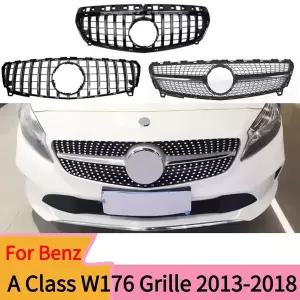 자동차 그릴망 튜닝 메르세데스 A클래스 W176 A35 A180 A200 A250 A260 2013-201용 프론트 인렛 메쉬 그릴