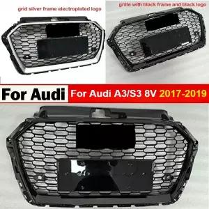 자동차 그릴망 튜닝 아우디 A3/S3 8V 앞 범퍼 그릴 허니콤 레이싱 부품 후드 메쉬 그리드 바디 키트