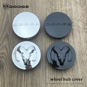 자동차 휠 허브 센터 커버 4pcs ABS 전기 도금 액세서리 Dodge Challenger Journey Ram Durango SRT Dart