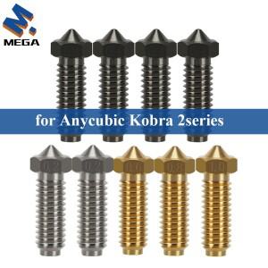 ANYCUBIC Kobra 2 Plus Max Pro Neo 3D 프린터 용 3PCS 노즐 1.75mm 경질 강스틸