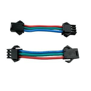 PLC 케이블3핀 JST SM 암-암 커넥터 어댑터 5cm 길이 18AWG RGB 와이어