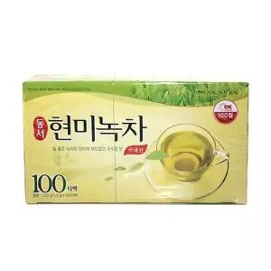 동서 현미 녹차 100 티백 차