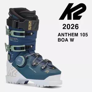 2026시즌 여성 케이투 보아 스키 부츠 K2 BOOTS ANTHEM 105 W BOA