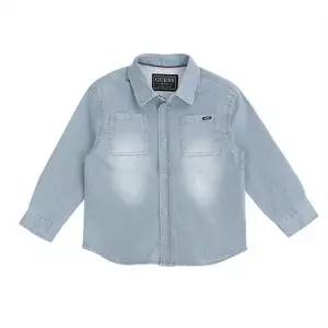 게스키즈 GUESS KIDS 스판 데님 셔츠 G31KSB310