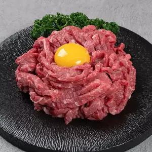 정품 횡성한우 1+등급 홍두깨(육회용) 1kg