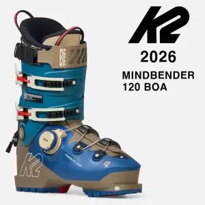 2026시즌 케이투 보아 스키 부츠 K2 BOOTS MINDBENDER 120 BOA 투어링가능