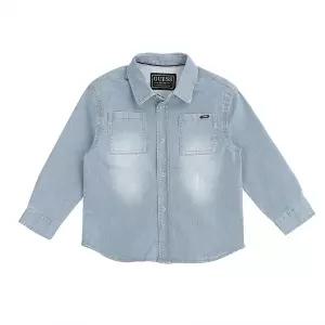 게스키즈 GUESS KIDS 스판 데님 셔츠 G31KSB310