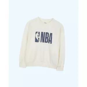 NBA키즈 어린이 (NBA키즈 어린이)NBA키즈 오버핏 빅로고 맨투맨 스웨트셔츠 스?셔츠 크루넥 티셔츠 상의(K