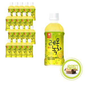 웰그린 레몬녹차 340ml 20개 [1BOX] 편의점음료수 체육대회간식 소풍간식