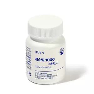 휴나인 매스틱 검 1000 스톰큐 양배추 PLUS 60정, 1개