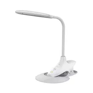 듀프렉스 학습용 LED 스탠드 DP-330LS 책상 집게 클립형 스텐드 조명 독서등